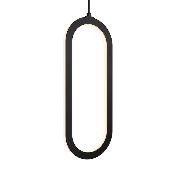 Dals Atom 16 Inch Vertical Pendant, Black FPD-CC-BK - main